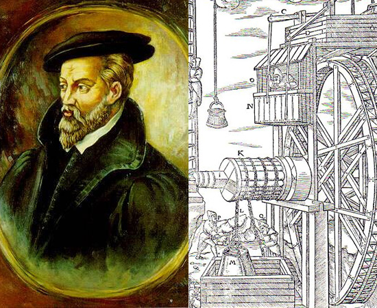 Mineralogia (1556) - O pesquisador Georgius Agricola, conhecido como o Pai da Mineralogia escreveu o livro De Re Metallica. A obra póstuma é um tratado sobre mineração e metalurgia que revolucionou a História.