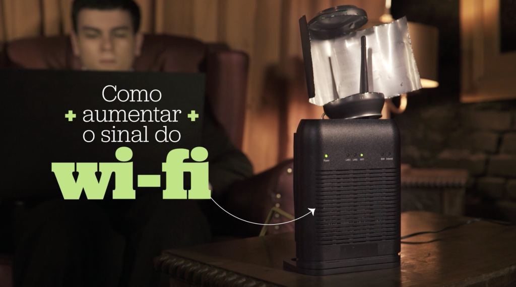 Como aumentar o sinal do wi-fi – HACK #2