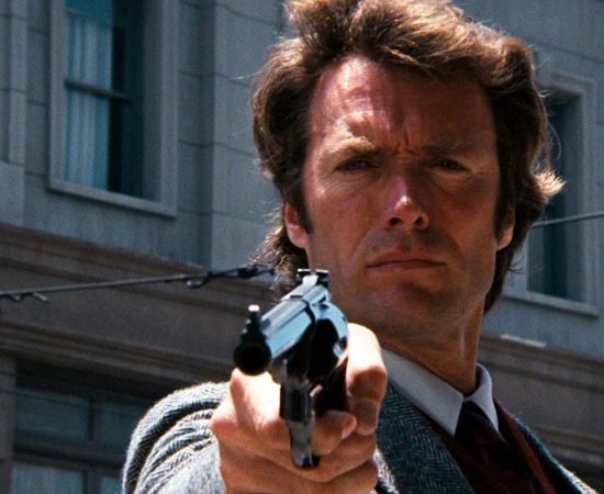 Harry Callahan é o personagem principal da série de filmes Dirty Harry. Imortalizado por Clint Eastwood, o protagonista é um detetive que perpassa o limite da lei para conseguir exterminar criminosos. Harry Callahan é o personagem principal da série de filmes Dirty Harry. Imortalizado por Clint Eastwood, o protagonista é um detetive que perpassa o limite da lei para conseguir exterminar criminosos.