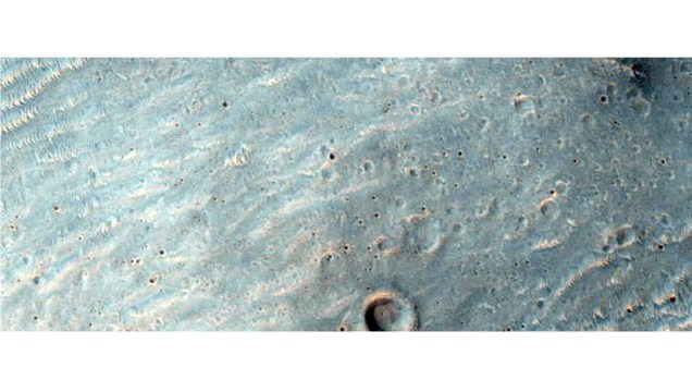 Cratera em Hesperia Planum