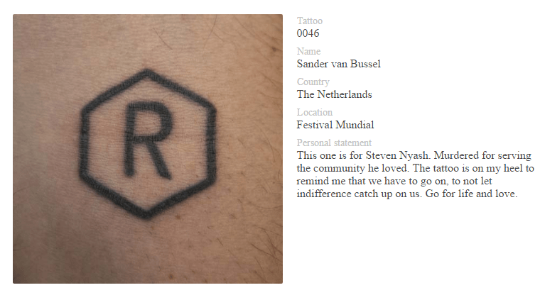 Human Rights Tattoo