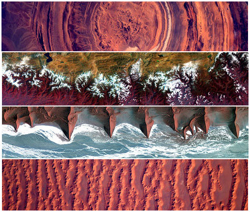 A Terra está repleta de belezas que podem ser admiradas até mesmo por quem está fora dela. Veja 11 imagens do nosso planeta tiradas pela Agência Especial Europeia.