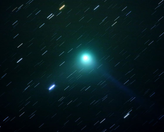 A foto do cometa C2009 P1 Garradd ficou entre as menções honrosas da categoria. Curtiu?