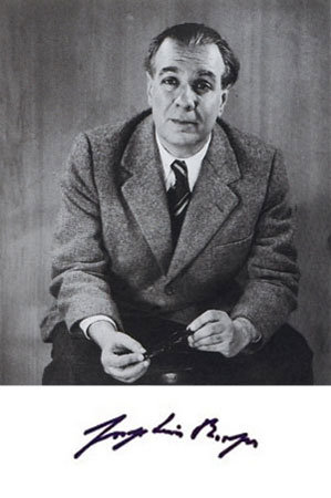 Jorge Luis Borges, escritor argentino e autor de O Aleph.