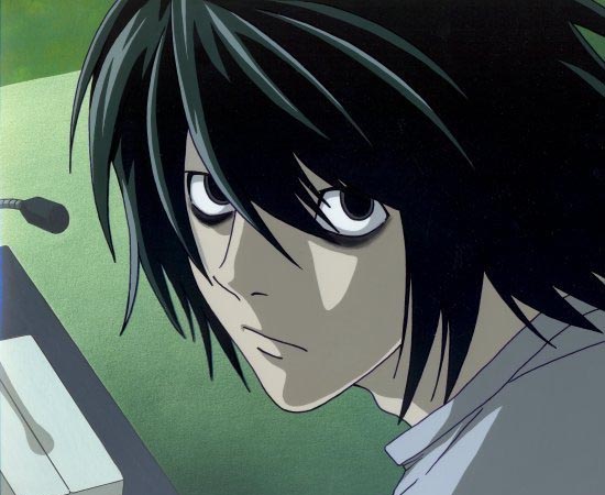L é um personagem do mangá / anime Death Note, conhecido por ser o maior detetive do mundo.