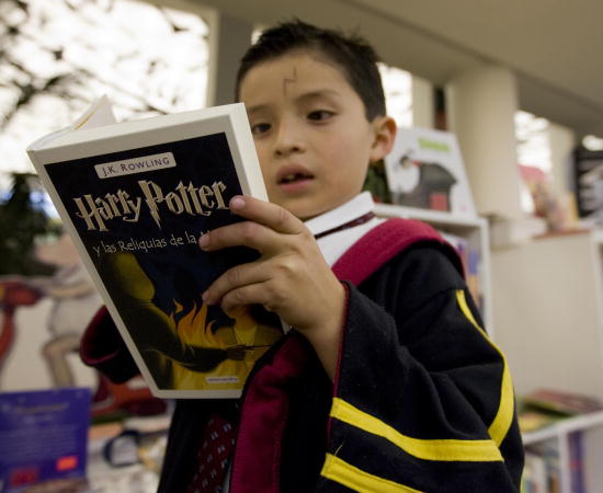 LEITORES - O primeiro volume de Harry Potter foi originalmente publicado para crianças de nove a 11 anos de idade. No entanto, os leitores cresceram conforme os demais livros foram lançados. Atualmente, há fãs de todas as idades. Desde os jovens-adultos, até as pequenas crianças que estão começando a ler a série.
