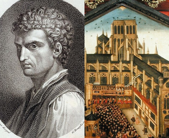 PERSPECTIVA - Apenas durante o Renascimento é que pesquisadores começaram a se interessar por estudos relacionados à perspectiva gráfica. O arquiteto Leon Battista Alberti foi um dos pioneiros a fazer e conceituar representações tridimensionais em uma superfície plana.