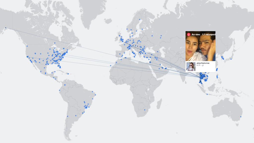 Live Map do Facebook