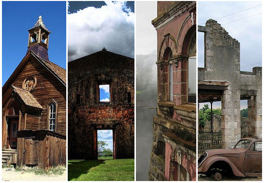 Ruínas, cidades fantasmas e prédios abandonados sempre deram origem a lendas e mistérios e despertaram o interesse das pessoas. Confira agora 13 fotos incríveis de lugares que há muito tempo não são mais habitados pelos humanos. Ruínas, cidades fantasmas e prédios abandonados sempre deram origem a lendas e mistérios e despertaram o interesse das pessoas. Confira agora 13 fotos incríveis de lugares que há muito tempo não são mais habitados pelos humanos.
