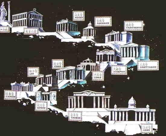 MAPA - A história de Os Cavaleiros do Zodíaco acontece na Terra, mais especificamente nas Doze Casas que precedem o Santuário - localizado em uma área não identificada da Grécia. Mas há momentos em que a história se estende para outros lugares mundo afora, como os países nórdicos e a Sibéria.