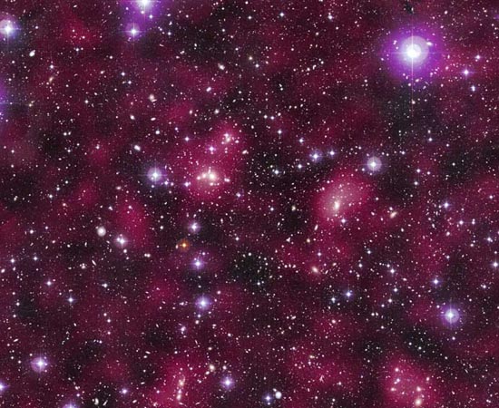 Matéria negra distribuída pelo Superaglomerado de Galáxias 901/ 902.