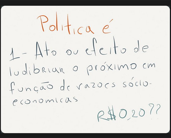 #minhapolitica Felipe Nascimento, no Twitter