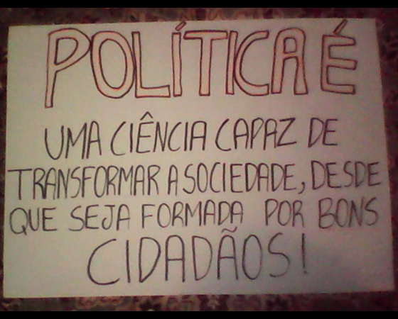 #minhapolitica Nani Manica, integrante da Liga SUPERextraordinária, no Facebook #minhapolitica Nani Manica, integrante da Liga SUPERextraordinária, no Facebook