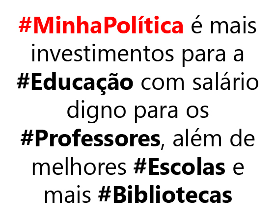 #minhapolitica Uariton Boaventura, no Twitter