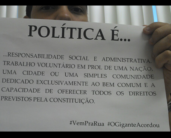 #minhapolitica Mateus Sousa, no Google +