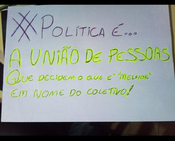 #minhapolitica Renato Alvarenga, integrante da Liga SUPERextraordinária, no Facebook