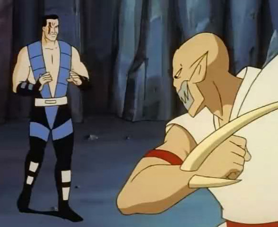 Mortal Kombat - Defensores do Reino (1996) é um desenho animado sobre as batalhas contra Shao Kahn.