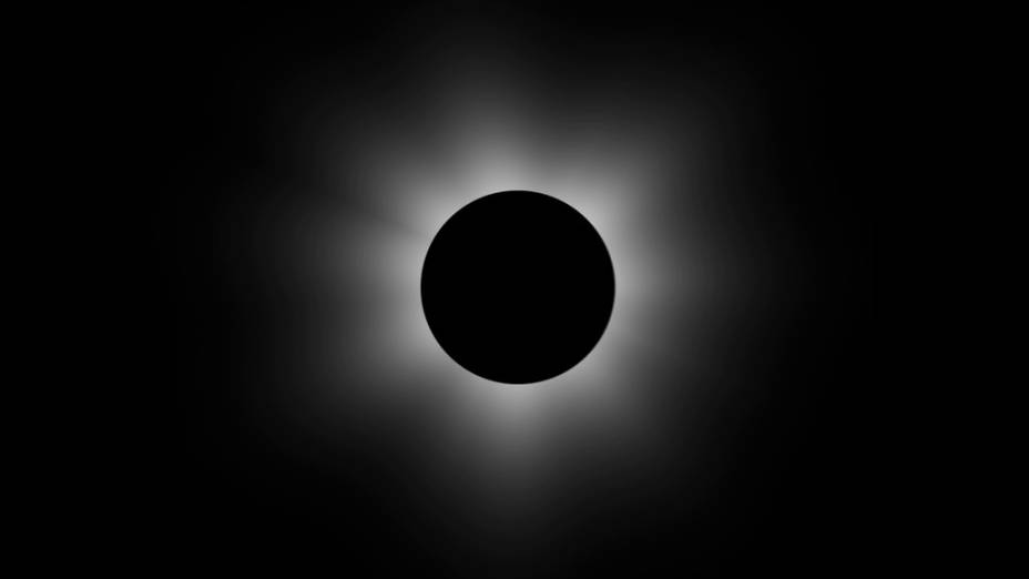 Um eclipse solar foi visto no dia 20 de março no Hemisfério Norte. Na foto, dá pra ver a lua bloqueando o sol. O eclipse total só pôde ser visto em Svalbard e nas Ilhas Faroe, mas moradores da Europa, África e Ásia conseguiram ter uma visão parcial do fenômeno.