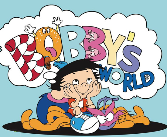 O Fantástico Mundo de Bobby (1990) é um desenho animado sobre um garoto que tem uma grande imaginação.
