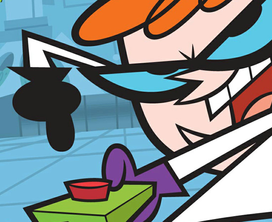 O Laboratório de Dexter (1996) é uma série animada sobre um garoto que tem grandes habilidades científicas, mas que sempre é sabotado pela irmã.