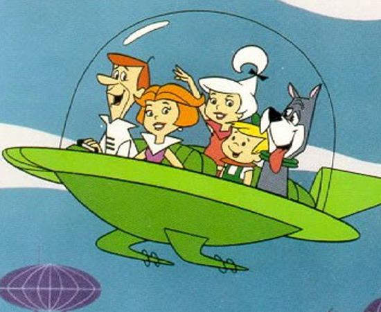 Os Jetsons (1962) é um desenho animado que conta a história de uma família do futuro.