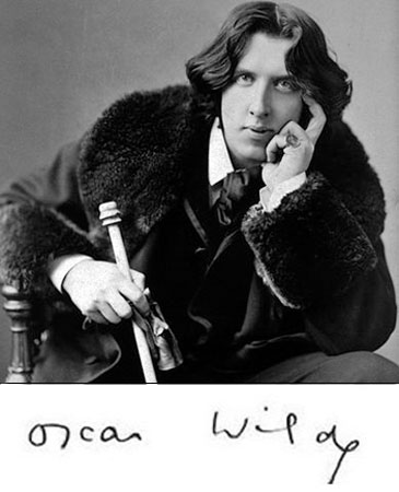 Oscar Wilde, escritor irlandês e autor de O Retrato de Dorian Gray. Oscar Wilde, escritor irlandês e autor de O Retrato de Dorian Gray.