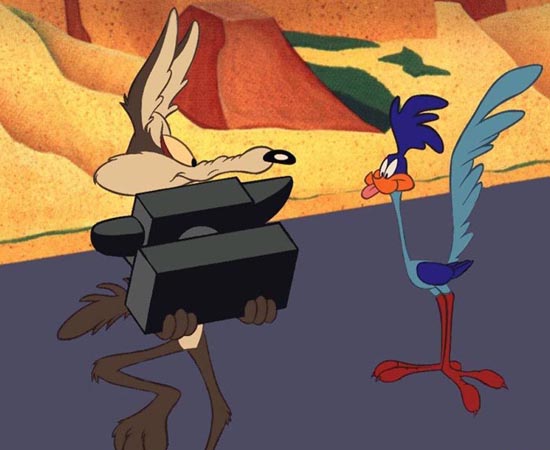 Papa-Léguas e Coiote (1949) é um desenho animado sobre um coiote que persegue um galo corredor. Papa-Léguas e Coiote (1949) é um desenho animado sobre um coiote que persegue um galo corredor.