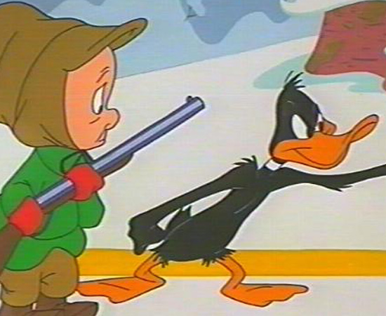 Patolino (1937) é um desenho animado sobre um pato que tenta ser esperto, mas só se mete em confusão.