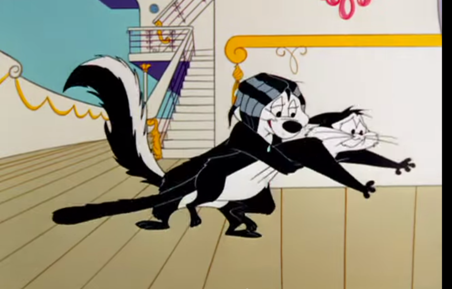 Sylvester Mascot famoso desenho animado gato preto