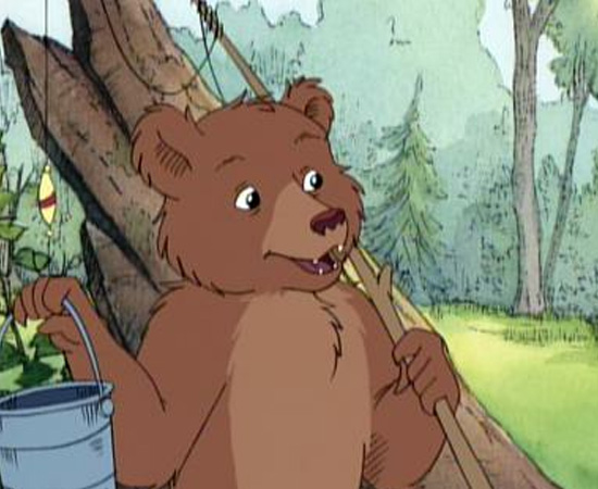 O Pequeno Urso (1995) é um desenho animado sobre um urso que vivia aventuras com seus amigos em uma floresta.