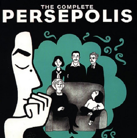 A série de quadrinhos <i>Persépolis</i> é uma espécie de autobiografia de Marjane Satrapi, que cresceu no Irã após a revolução de 1979.
