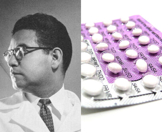 PÍLULA ANTICONCEPCIONAL - O primeiro contraceptivo oral foi sintetizado em 1951, pelo químico mexicano Luis E. Miramontes. A invenção foi fundamental para o controle de natalidade.