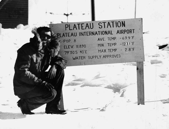 Onde: Estação Plateau, Antártica