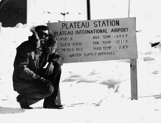 Onde: Estação Plateau, Antártica Onde: Estação Plateau, Antártica