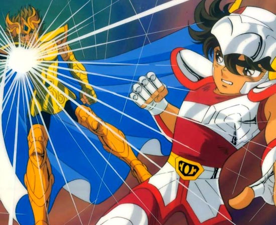 PRÊMIOS - Os Cavaleiros do Zodíaco (Saint Seiya) foi eleita a melhor série de 1987 no Anime Grand Prix.