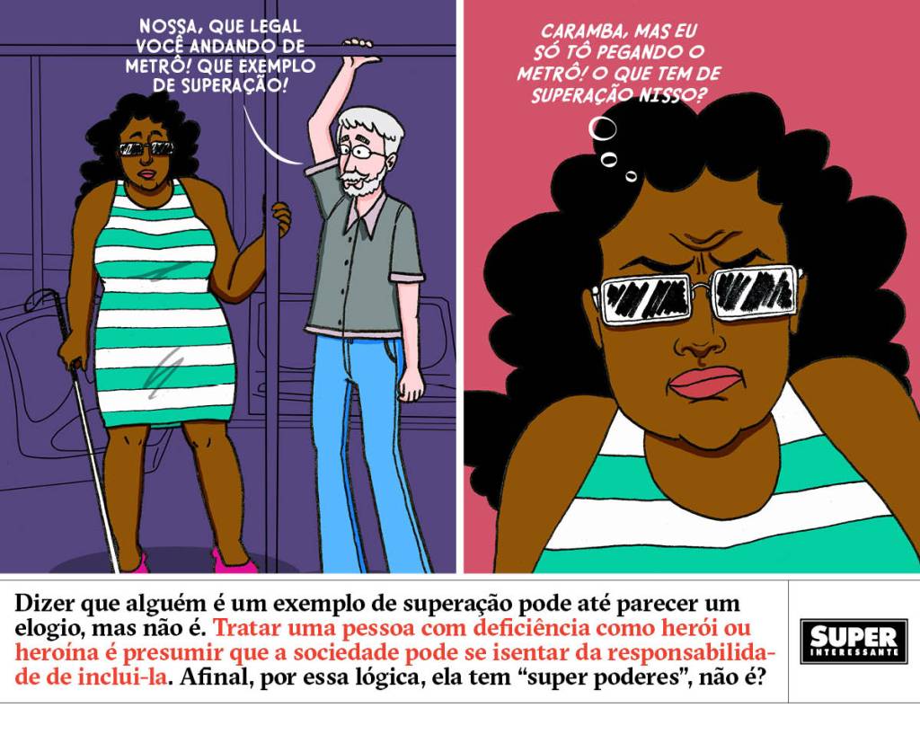 Quadrinhos deficiência física Quadrinhos deficiência física