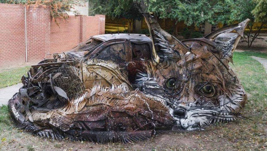 Uma das dificuldades de enfrentar o desperdício é que ele se mistura à paisagem: como está por todo lado, é como se tivesse se tornado invisível. Mas o português Artur Bordalo quer fazer o lixo dar na vista - usando a arte.