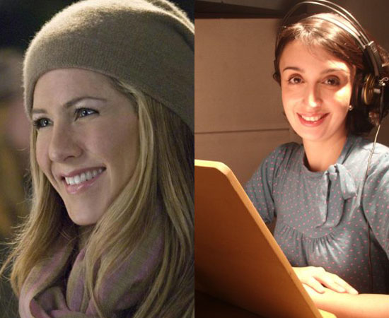 Dubladora: Mabel Cezar. Já fez a voz de Jennifer Aniston, da Luluzinha e da Janet (Eu, a Patroa e as Crianças). Dubladora: Mabel Cezar. Já fez a voz de Jennifer Aniston, da Luluzinha e da Janet (Eu, a Patroa e as Crianças).