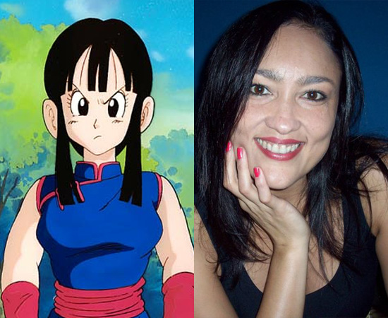 Dubladora: Raquel Marinho. É a dona da voz de Chi Chi (Dragon Ball) e da Oficial Jenny (Pokémon).