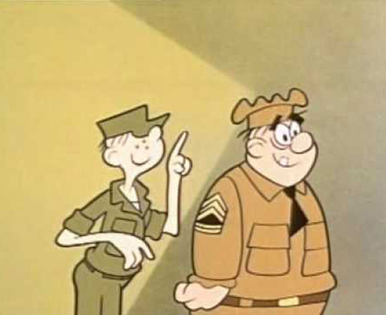 Recruta Zero (1963) é um desenho animado sobre um preguiçoso e bem-humorado recruta do exército americano. Recruta Zero (1963) é um desenho animado sobre um preguiçoso e bem-humorado recruta do exército americano.