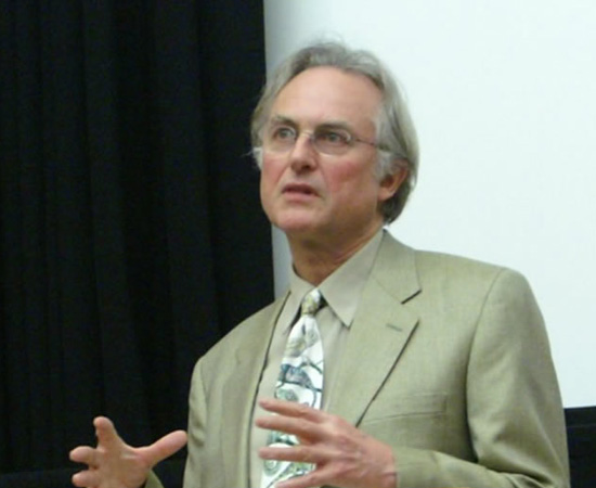 RICHARD DAWKINS (1941) - Etólogo e evolucionista britânico, conhecido seus livros polêmicos nos quais defende a teoria de Charles Darwin. É um entusiasta do ateísmo.