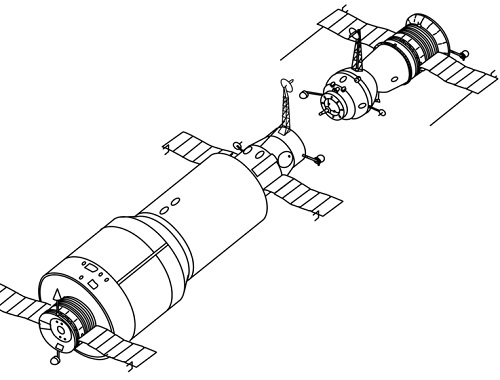 A primeira estação espacial foi a soviética Salyut 1, lançada em 1971. Dois anos depois entrou em órbita a norte-americana Skylab, desativada em 1979.