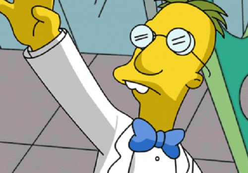 John I.Q. Nerdelbaum Frink é o cientista da série <i>Os Simpsons</i>, que não poderia ficar de fora desta lista. John I.Q. Nerdelbaum Frink é o cientista da série <i>Os Simpsons</i>, que não poderia ficar de fora desta lista.