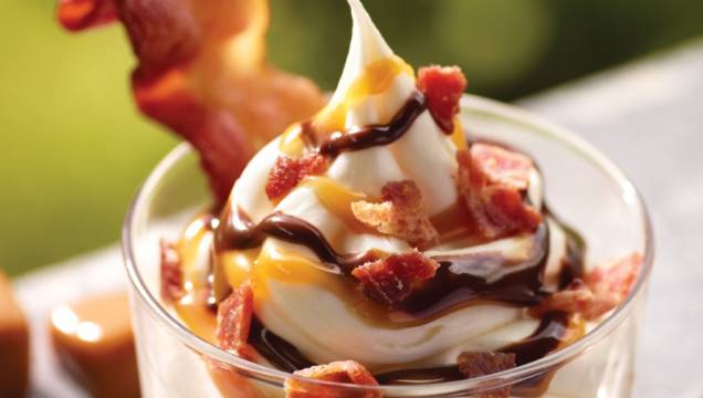 Sorvete de bacon Sorvete de bacon