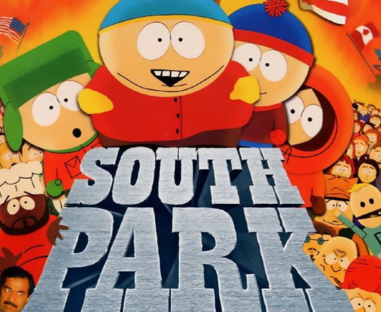 South Park (1997) é uma série de animação para adultos. Conta a história de aventuras bizarras, vividas por um grupo de crianças.