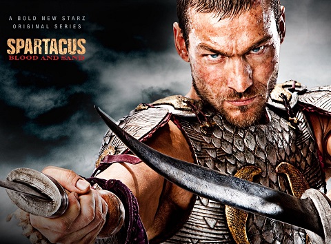 A série <i>Spartacus</i> estreou nas TVs em janeiro de 2010. Conta a história do famoso escravo que se tornou gladiador, o líder da mais importante revolta de escravos da Roma Antiga. Os direitos de exibição da série por aqui são do canal FX.