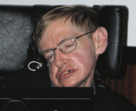 STEPHEN HAWKING (1942) - Físico teórico e cosmólogo britânico, tornou-se um dos cientistas mais famosos da atualidade. Desenvolveu estudos sobre a inflação cósmica nos anos 1980 e realizou extensas pesquisas sobre gravidade quântica.