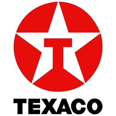 TEXACO - Para um norte-americano seria óbvio: a estrela e o T simbolizam o Texas, o estado dos Estados Unidos onde a empresa surgiu.