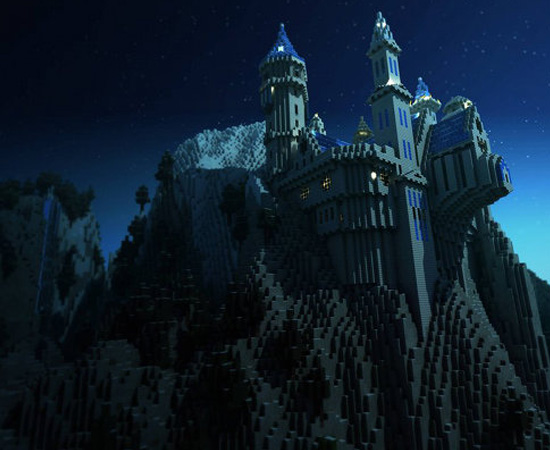 Esta é uma representação do castelo Ninho da Águia, também de Game of Thrones.