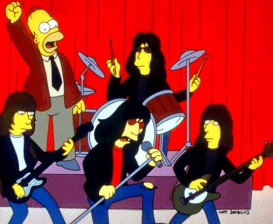 A banda americana Ramones.